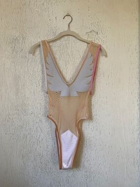 Minimale Animale firebird mesh swimsuit M